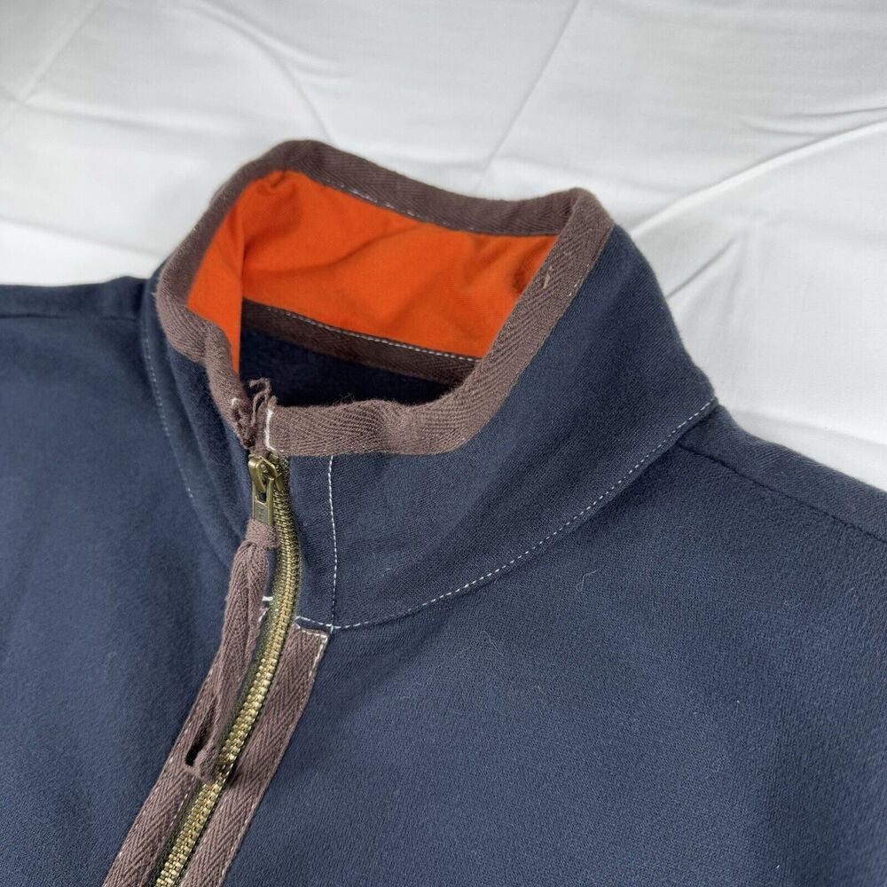 Carbon2Cobalt Jacket Men's M Fleece Full Zip Outdoors Casual Color Block Olive - Picture 7 of 13